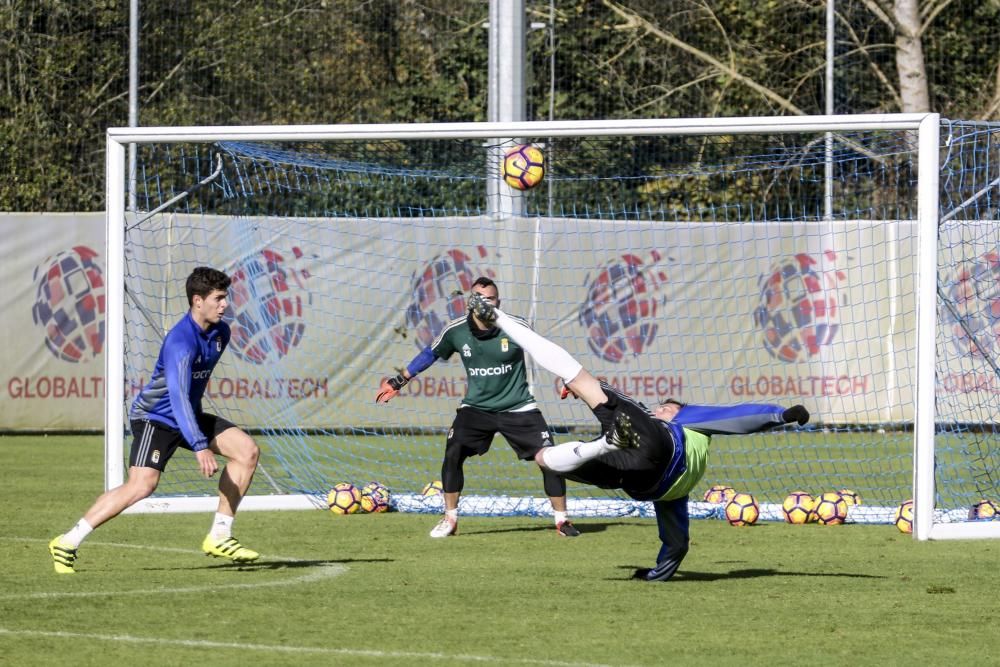 Entrenamiento del Real Oviedo