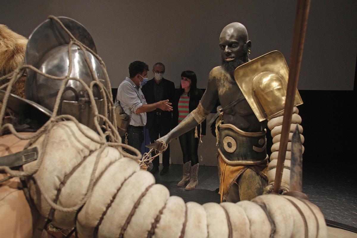 Exposición "Gladiadores" en el MARQ