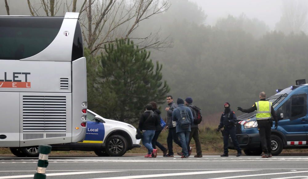 Un tren descarrila a Vacarisses