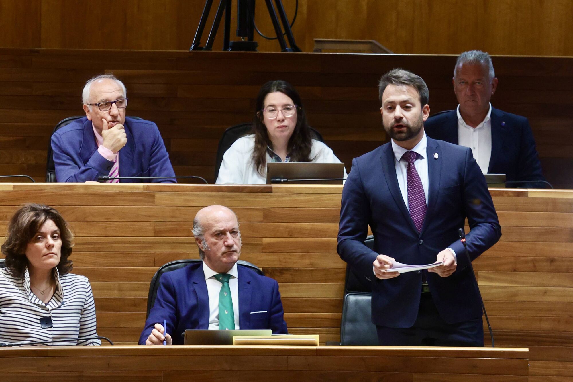 Así fue la sesión de control al Gobierno en la Junta del Principado