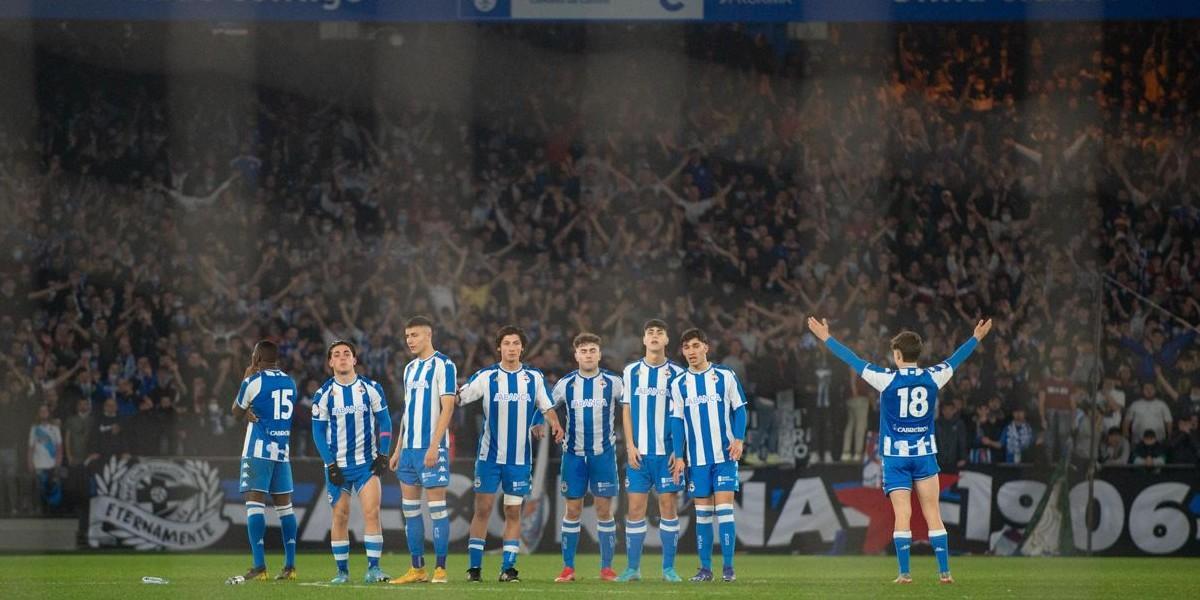 Imagen del estadio de Riazor