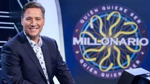 Carlos Latre en el plató de ’¿Quién quiere ser millonario?’