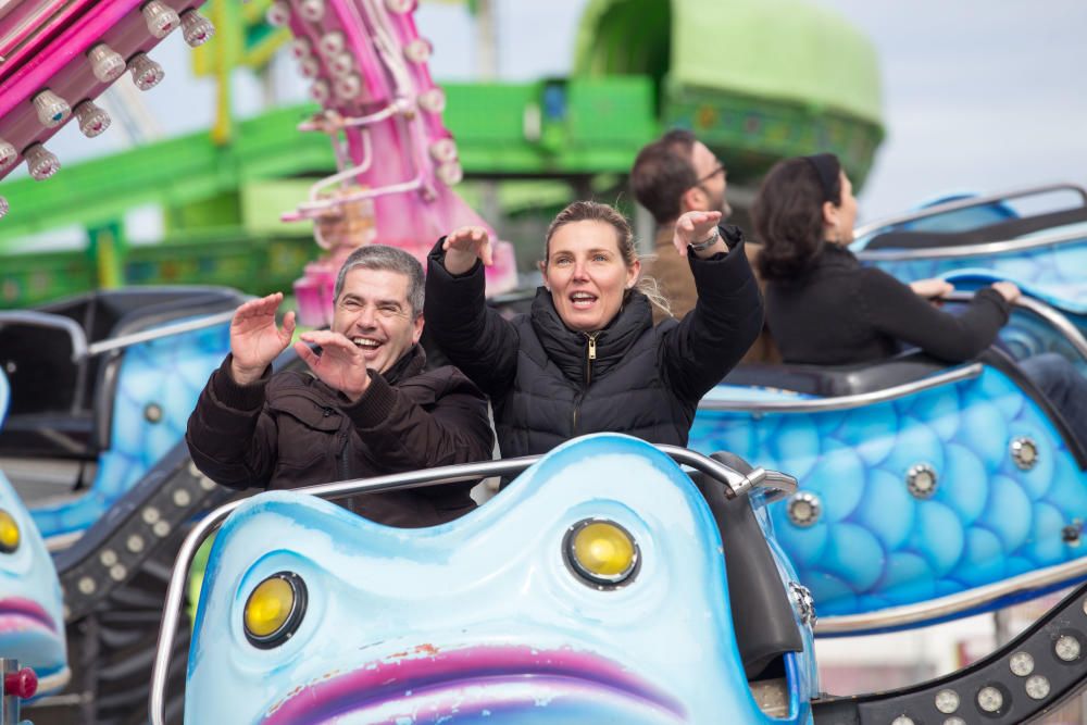 Los políticos van a la feria