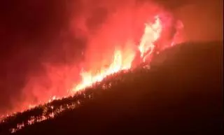 Detenido un hombre de 28 años como presunto autor del incendio de Las Peñas de Riglos (Huesca)