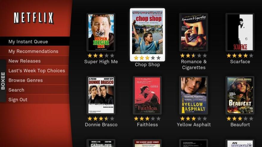 Netflix estará disponible en España en octubre.