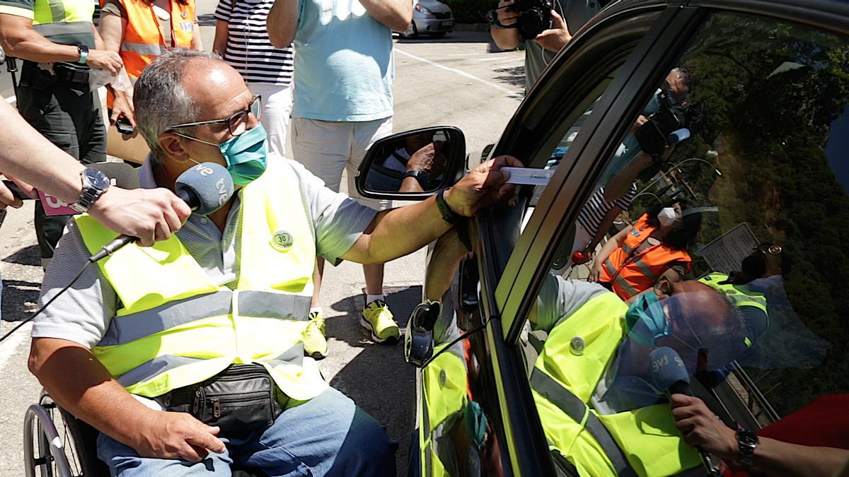 'No cambies de rueda': la nueva campaña de control de velocidad de la DGT