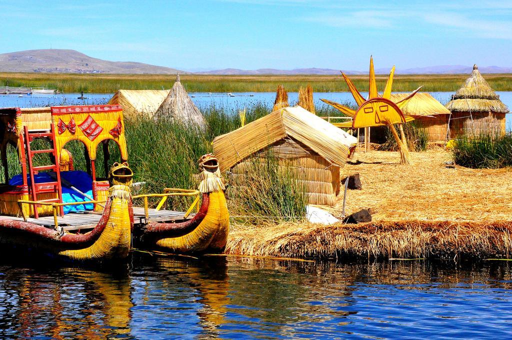 Lago Titicaca, en la frontea de Perú y Bolivia