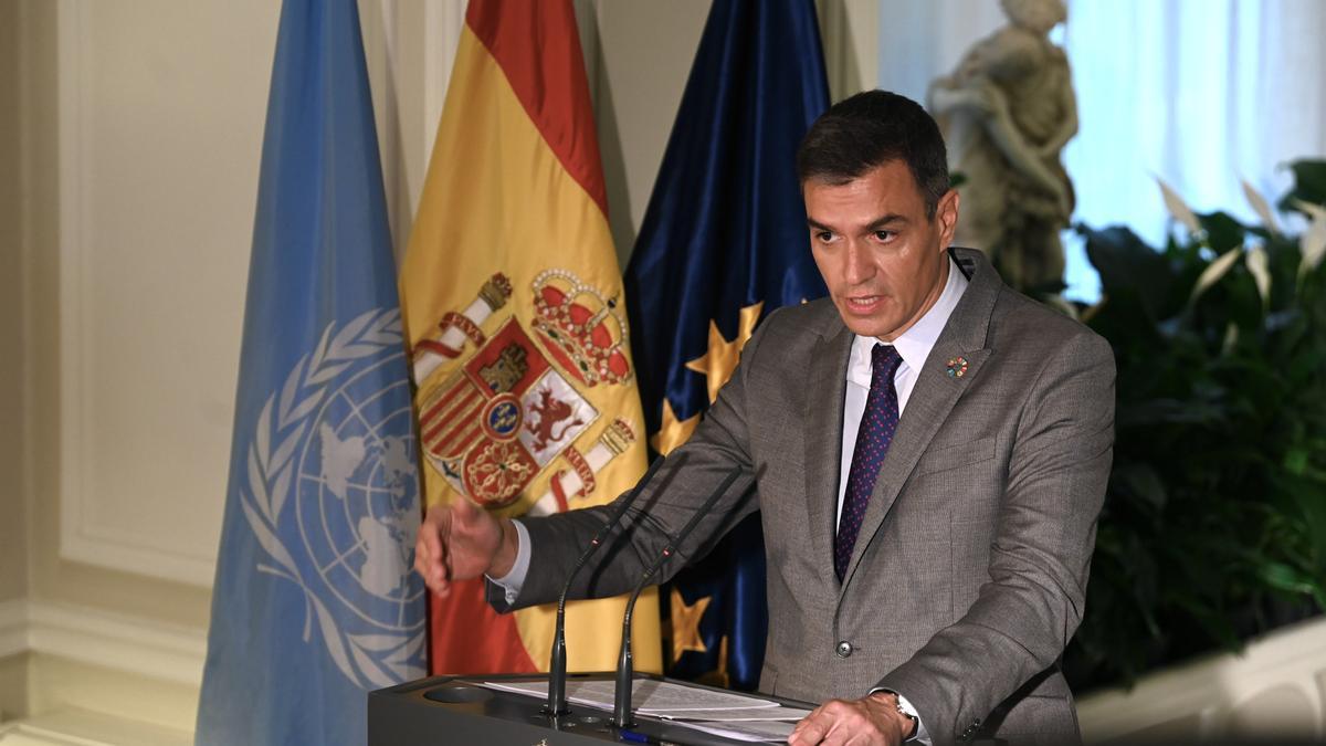 El president del govern espanyol, Pedro Sánchez