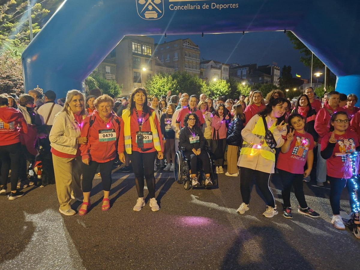 Otro momento del evento solidarios a favor de Adicam.