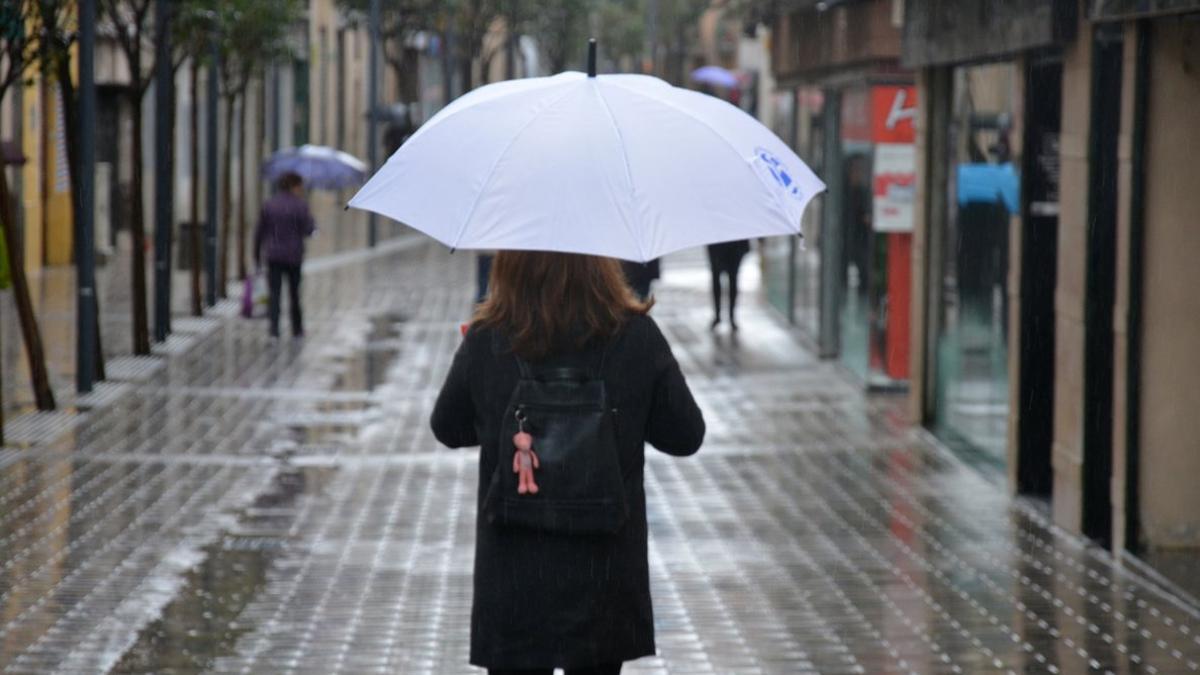 Lluvia en Rubí.