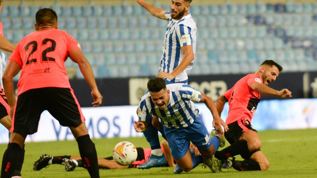 Partido de pretemporada del Málaga CF - Tenerife