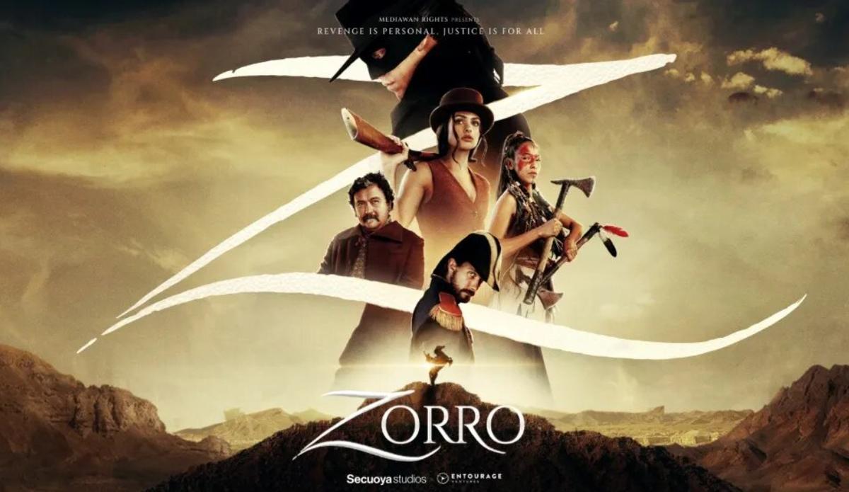 Cartel promocional de Zorro