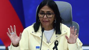 Delcy Rodríguez defensa la resposta de l’Estat davant el terratrèmol