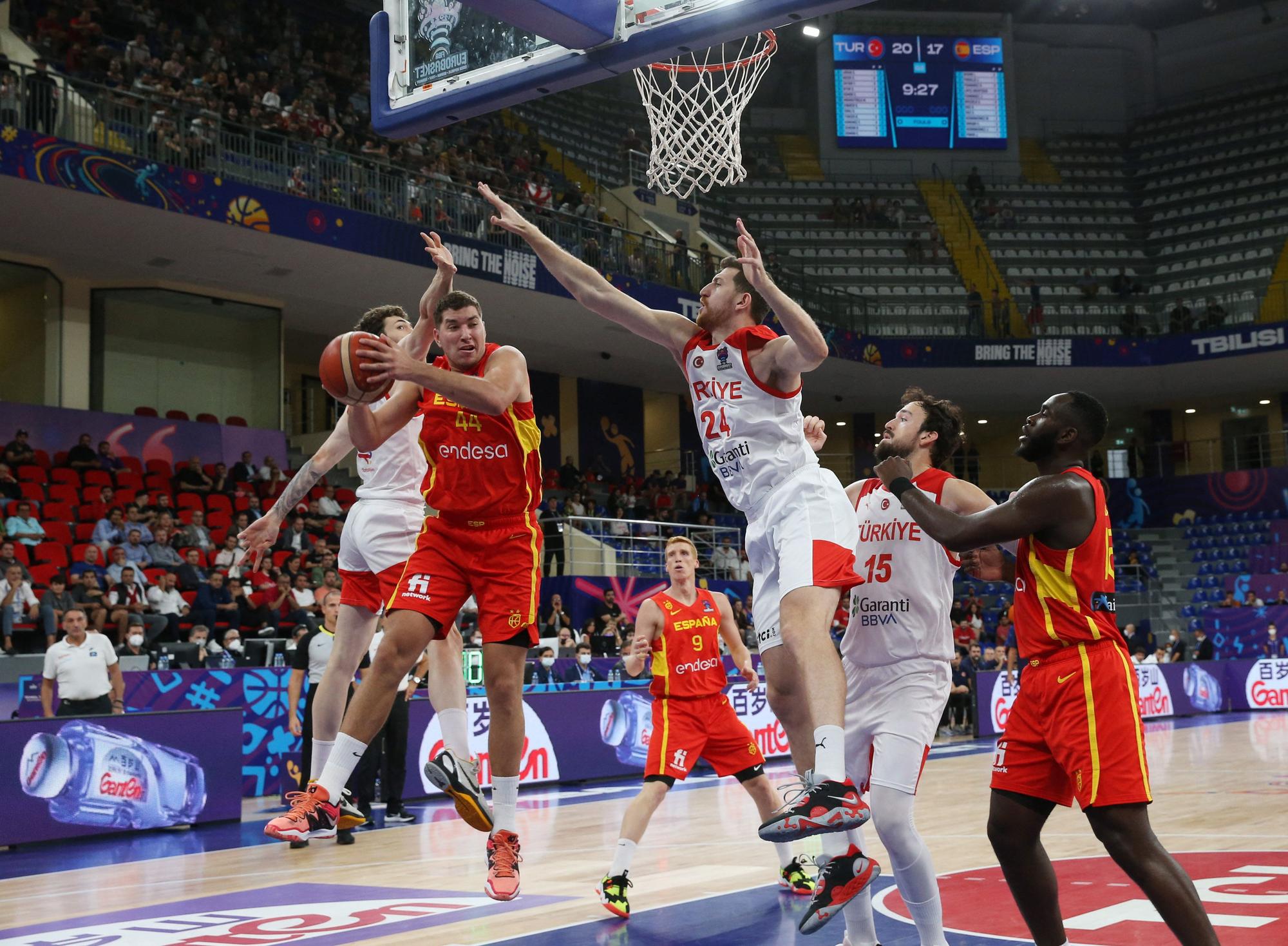 EuroBasket Championship - Group A - Turkey v Spain