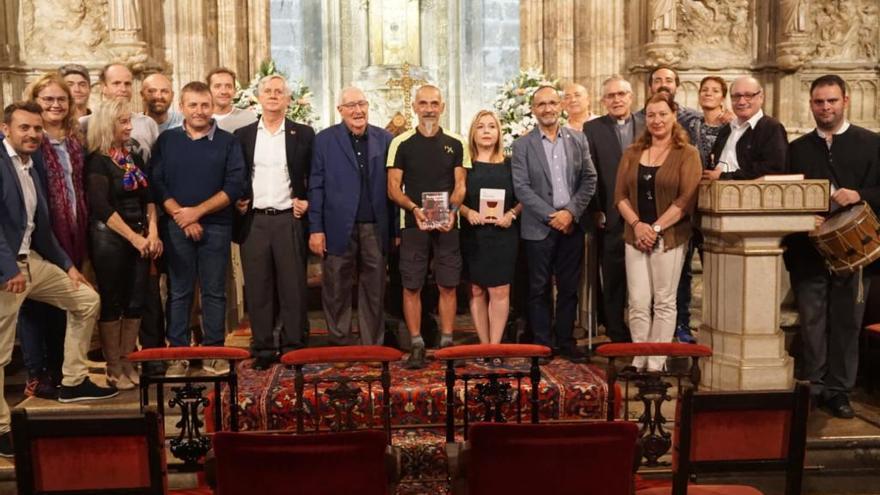 Llega a València el primer peregrino internacional de la ruta del Grial