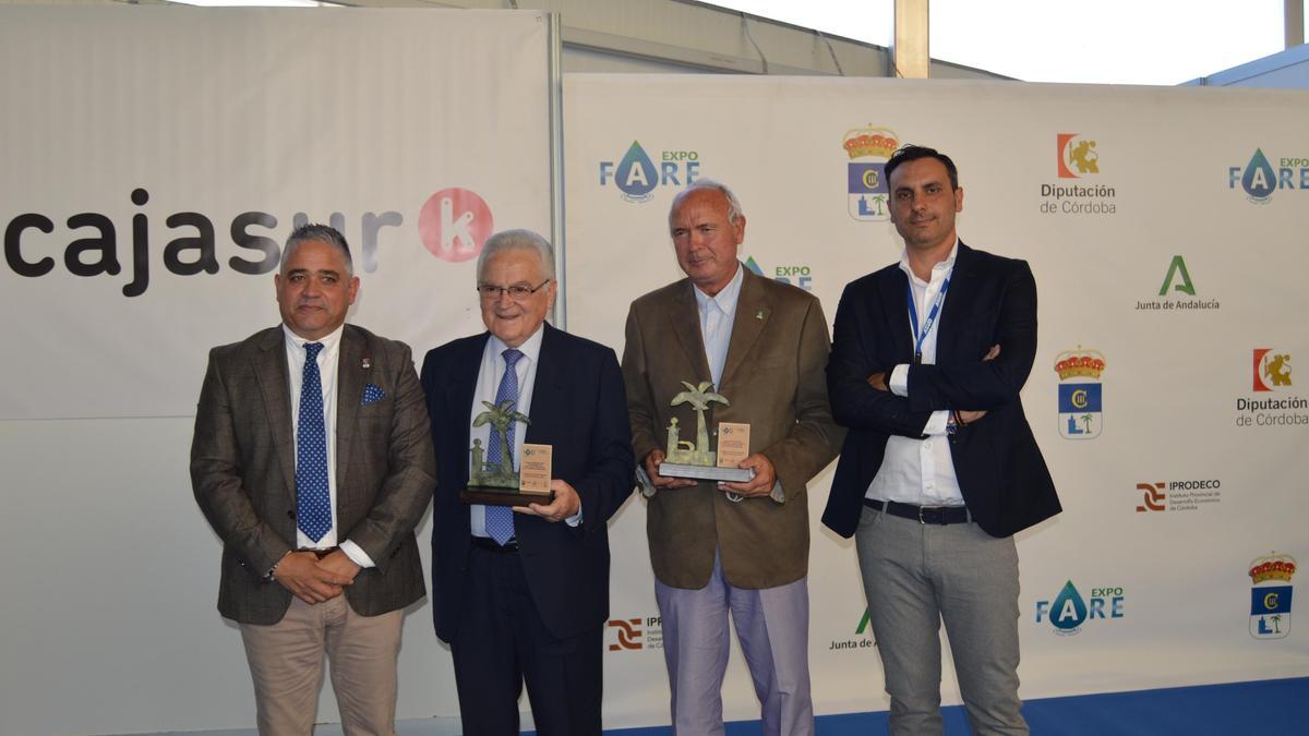 Entrega de los Premios Expofare a Francisco Caseto y a Eurosemillas.