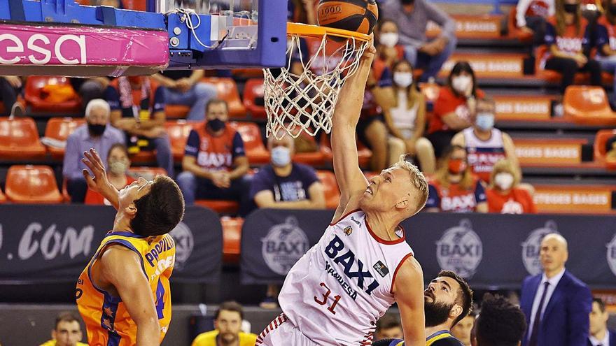 Berzins, durant un partit