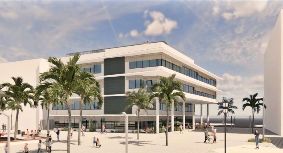 Render de cómo quedará el Ayuntamiento de Santa Pola tras la reforma