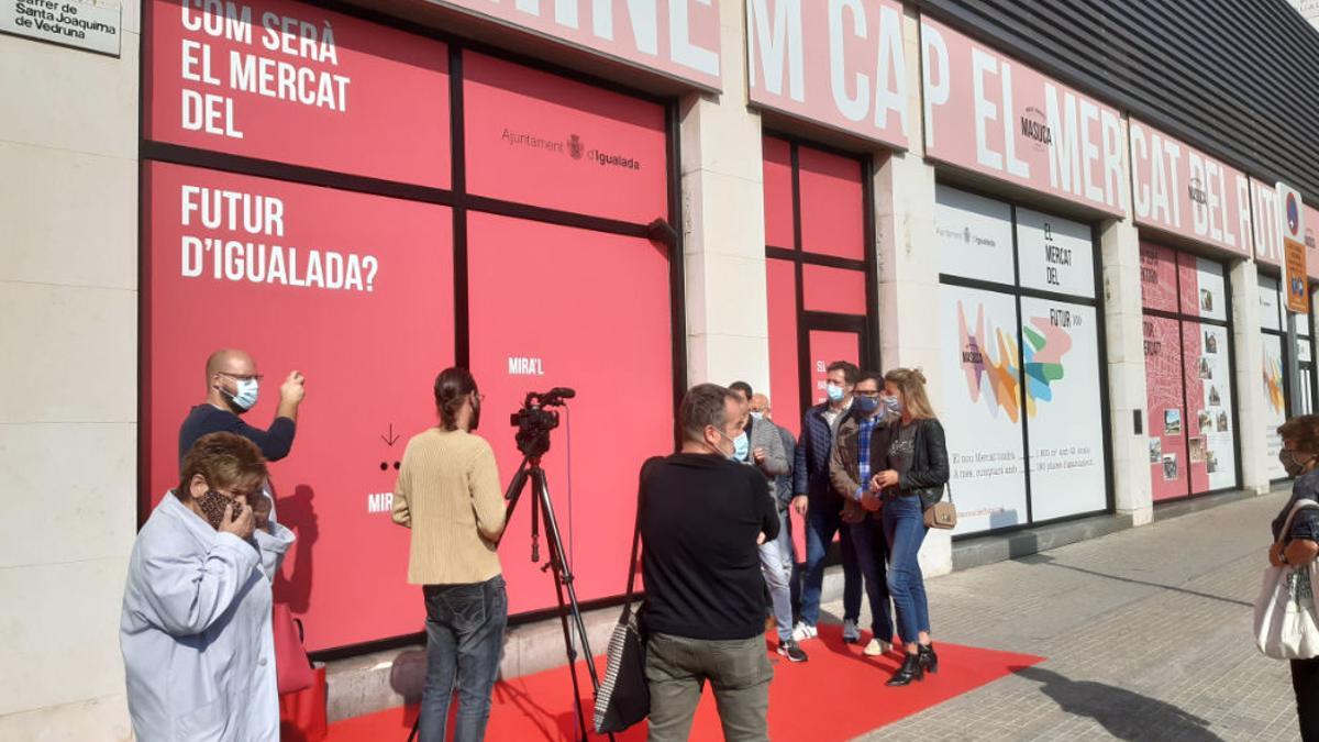 Presentació de com serà el futur mercat de la Masuca