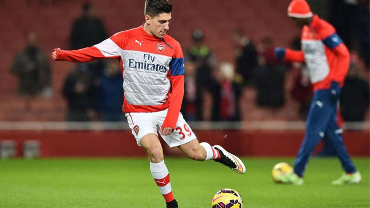 Héctor Bellerín está aprovechando las oportunidades en el primer equipo gunner