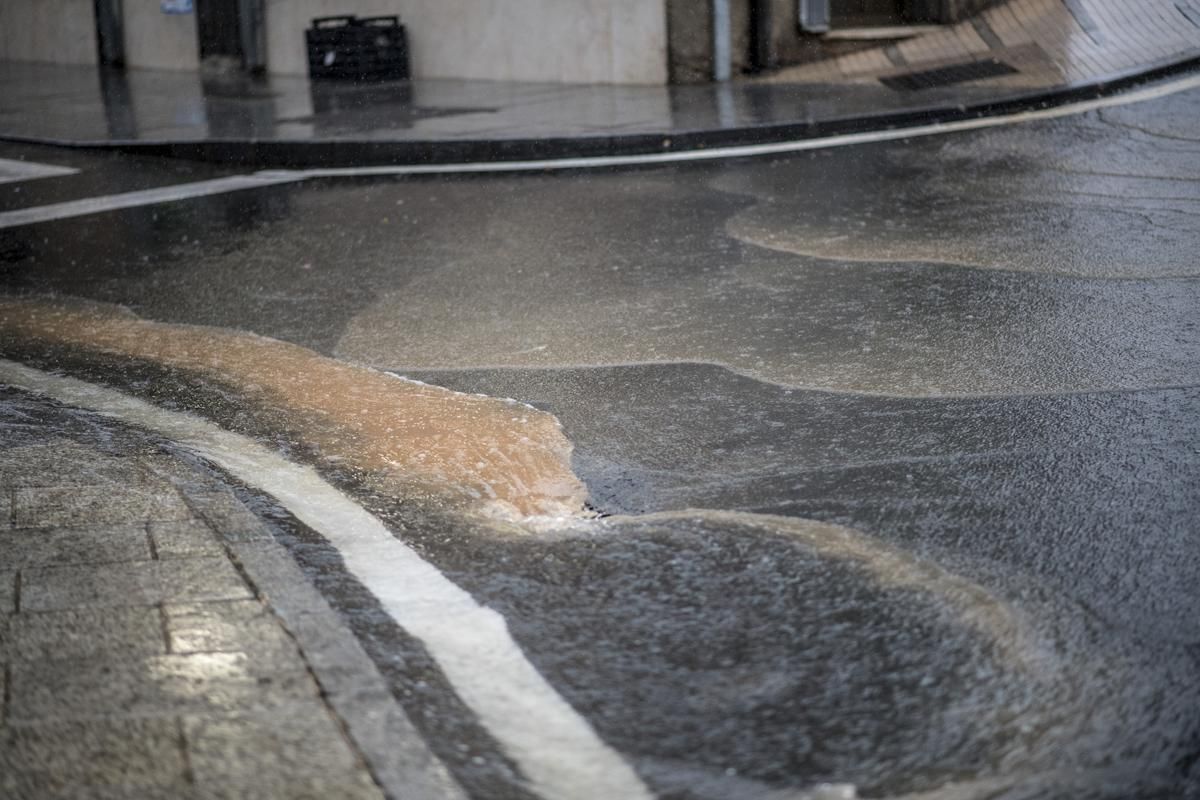 Fotogalería | Así afecta el temporal de lluvia y viento en Cáceres