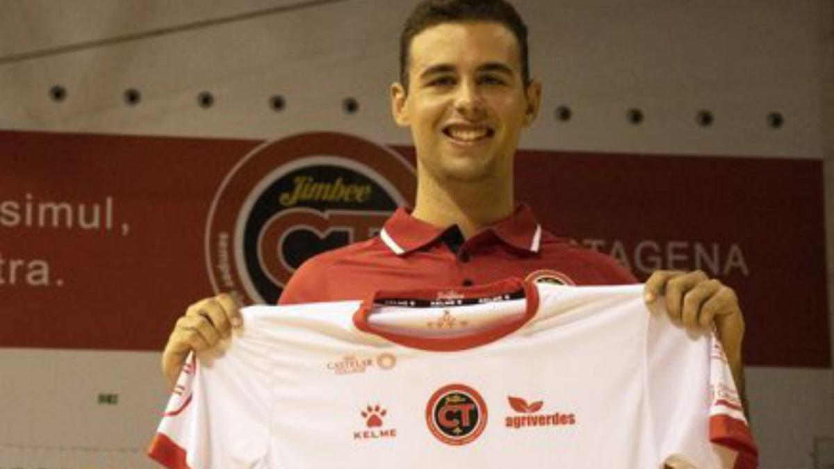 Juanan, en su presentación. | PRENSA FC CARTAGENA