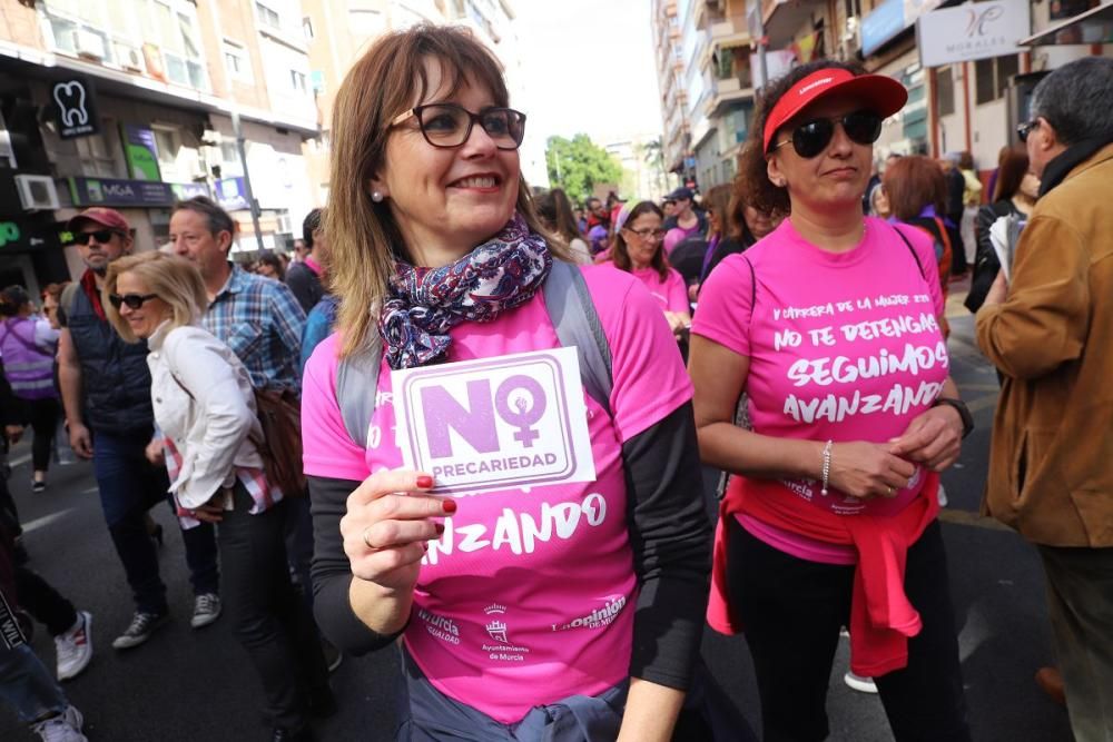 8M en Murcia: Manifestación de la mañana