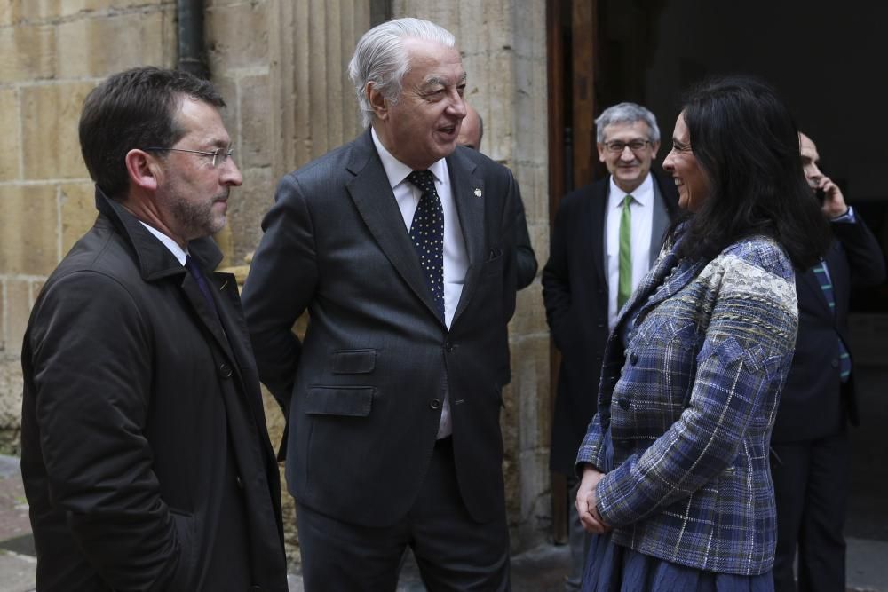 El presidente del Principado interviene en el acto de apertura de las Jornadas de Consejos Sociales de universidades