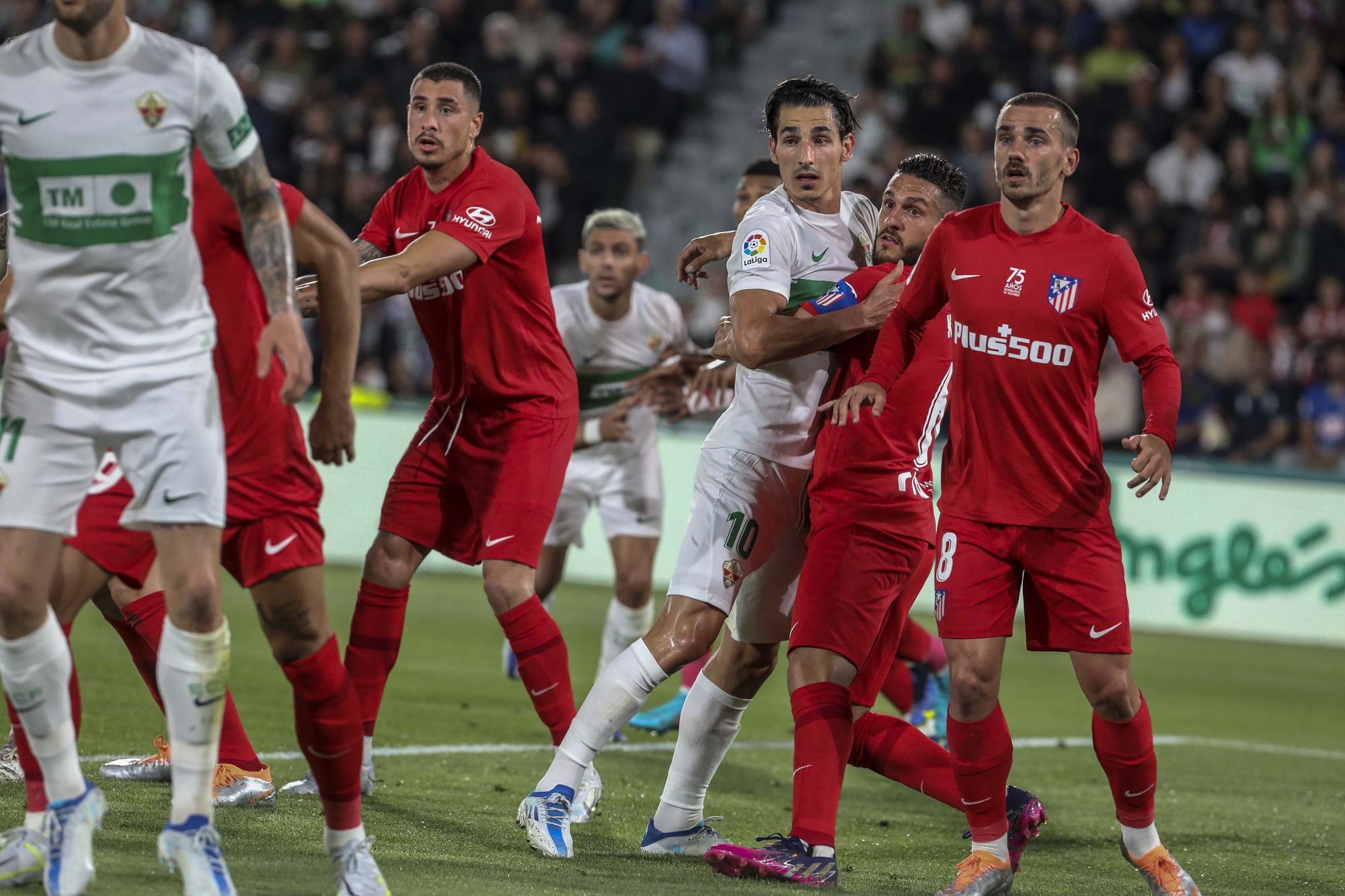 Partido Elche cf-At de Madrid el Elche consigue la permanencia en Primera Division