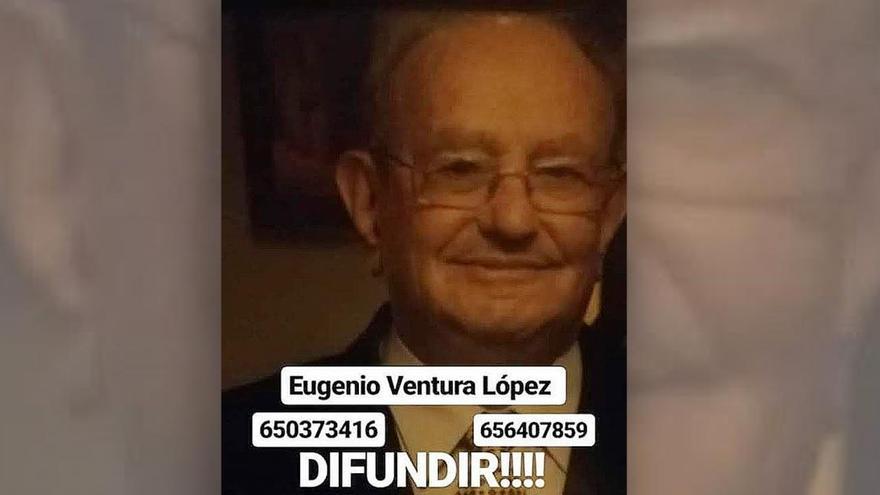 Encuentran a Eugenio, desaparecido desde el lunes