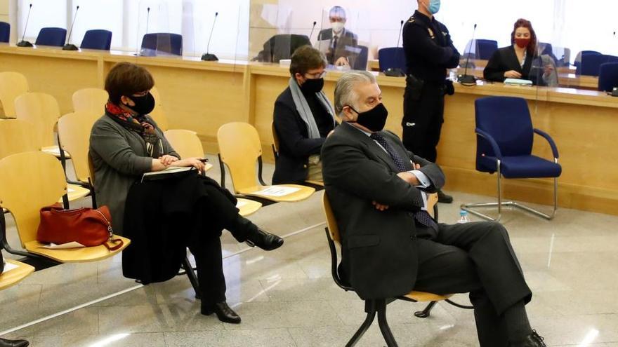 Bárcenas, durante el juicio de la Kitchen.