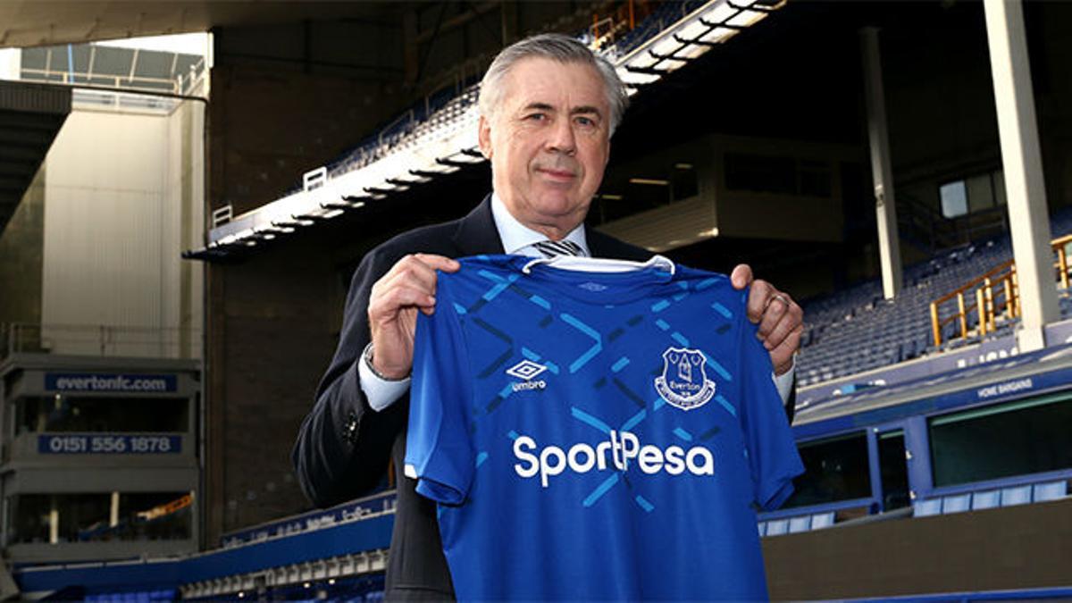 Ancelotti, presentado como técnico del Everton