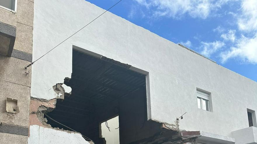 La casa de La Laguna que se derrumbó se construyó sin licencia