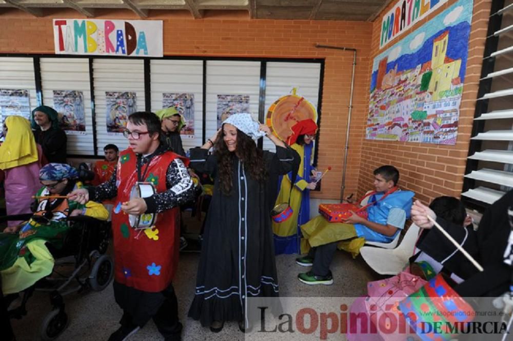 Los tambores de Moratalla llegan al colegio Primitiva López