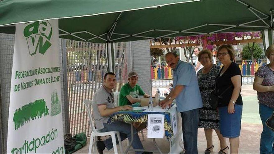 Las asociaciones vecinales de Elche recuperan su tradicional día de convivencia