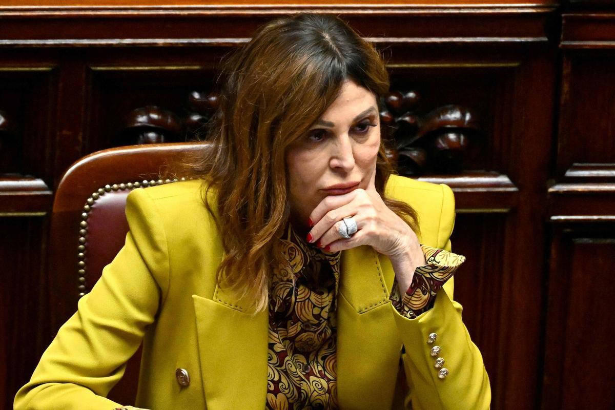 La dimitida ministra de Turismo italiana, Daniela Santanchè.