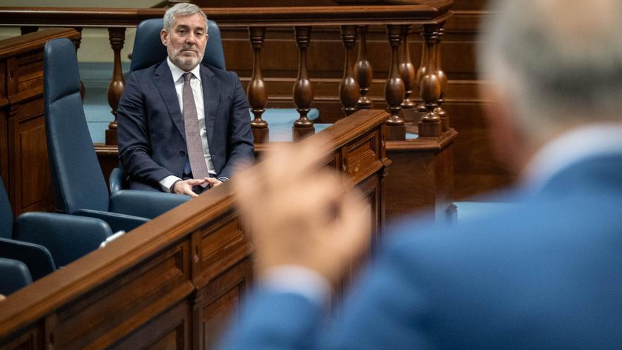 El presidente de Canarias, Fernando Clavijo,