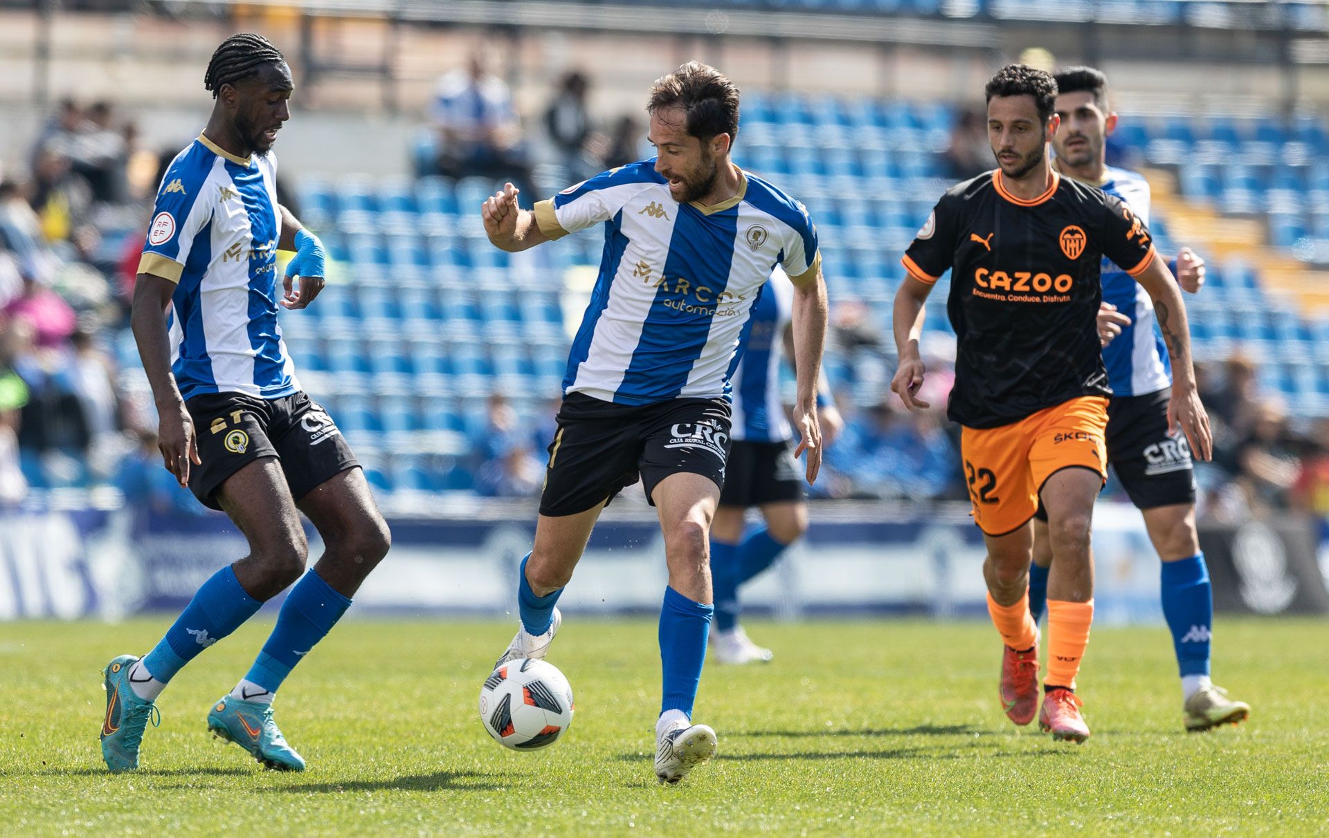 Derrota del Hércules ante el Valencia Mestalla