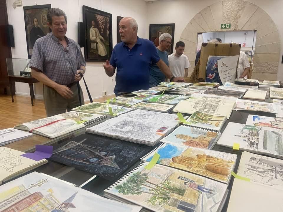 Orihuela vista a pie de calle por 31 dibujantes urbanos