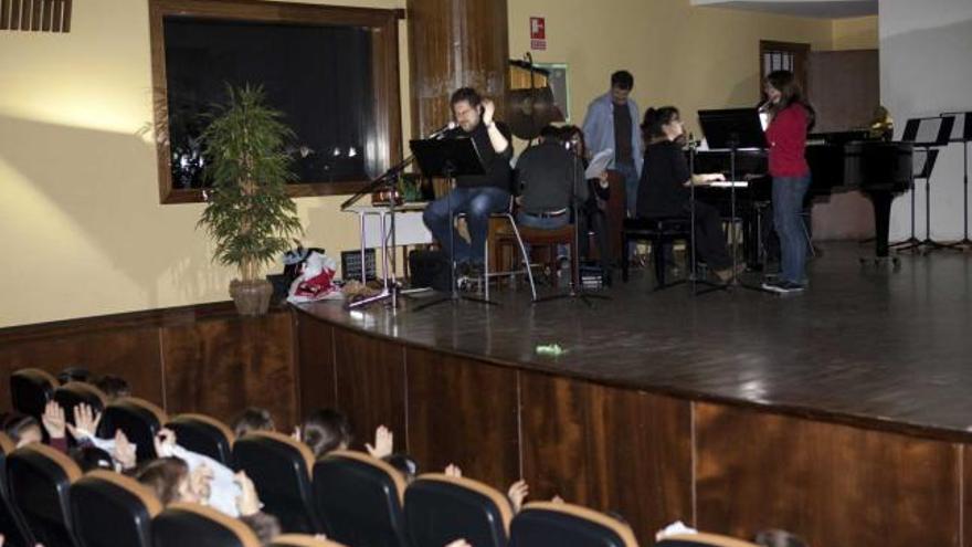 Conciertos didácticos para los escolares del Nalón