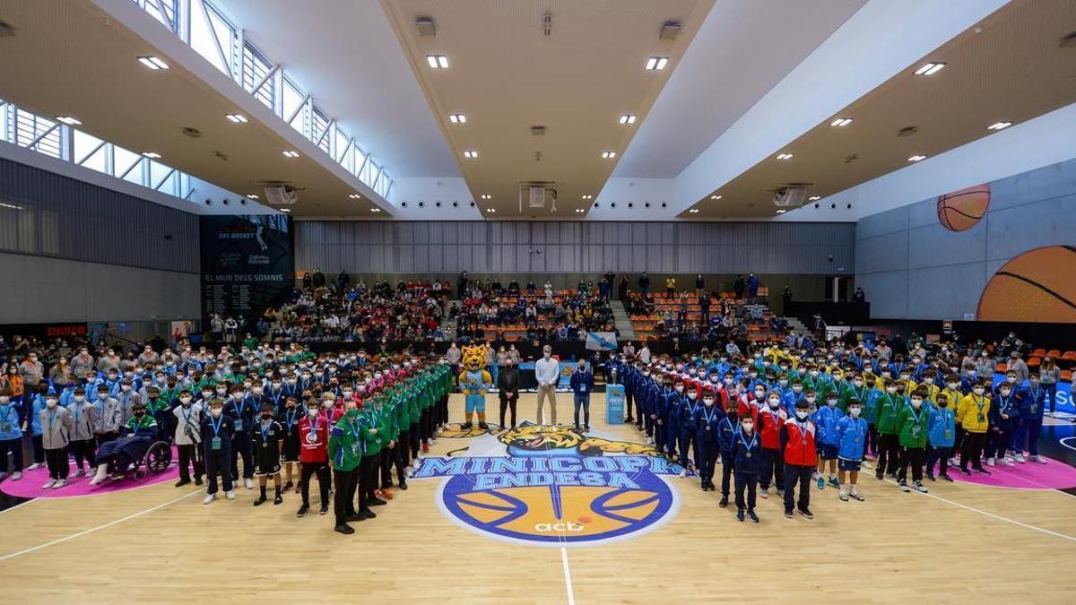 Despedida de la Fase Previa de la Minicopa Endesa en L'Alqueria del Basket