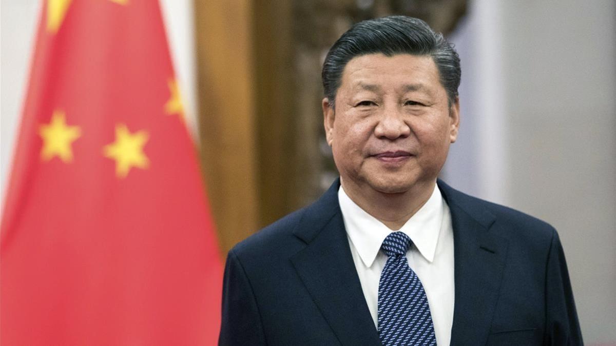 Xi Jinping, en Pekín, el 1 de febrero.