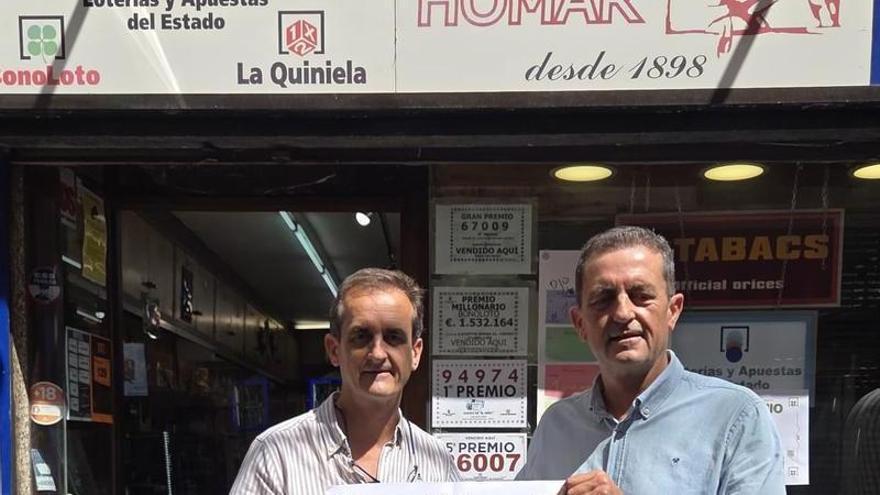 El último sorteo de la Bonoloto reparte casi 50 mil euros en Palma