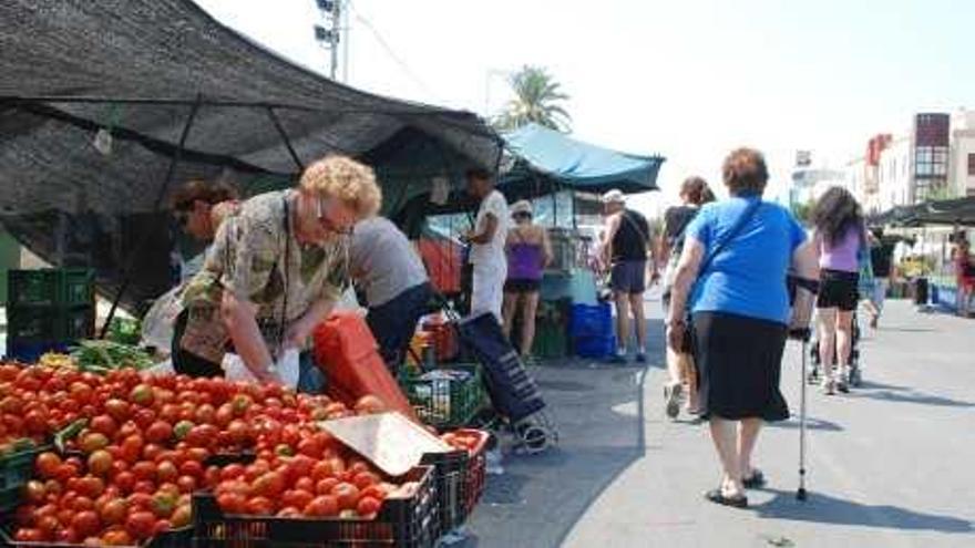 El próximo martes es el último día de mercado en Los Huertos.