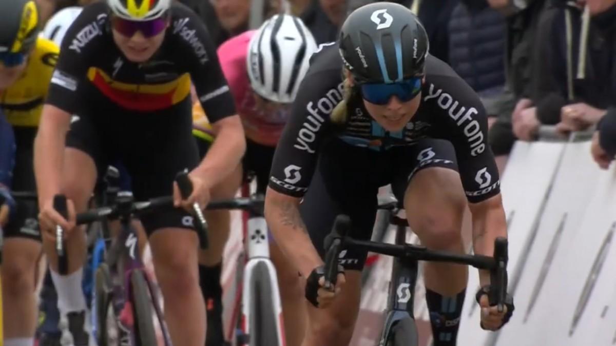 Lorena Wiebes gana la Danilith Nokere Koerse en Bélgica