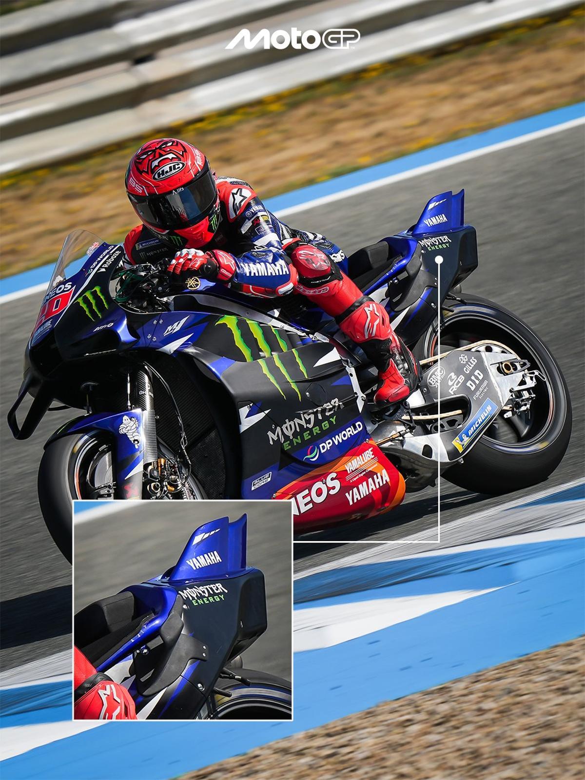 Nuevo paquete aerodinámico de Yamaha