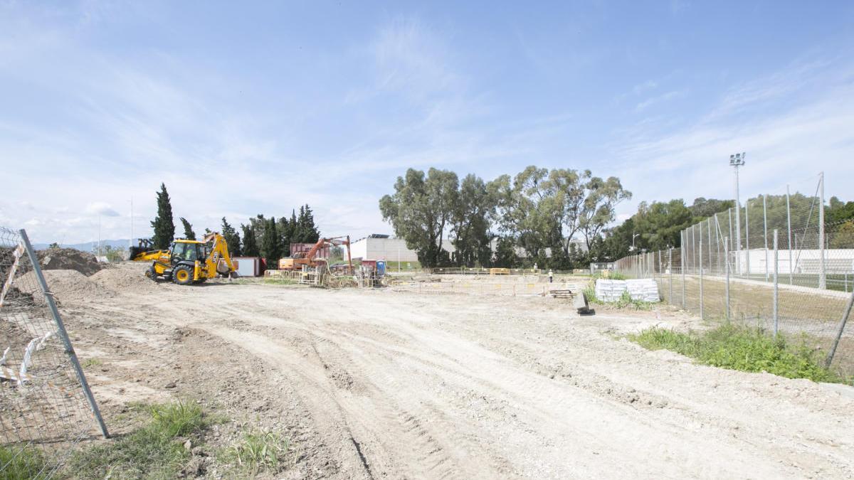 Los trabajos en la zona de les Foies del Grau de Gandia