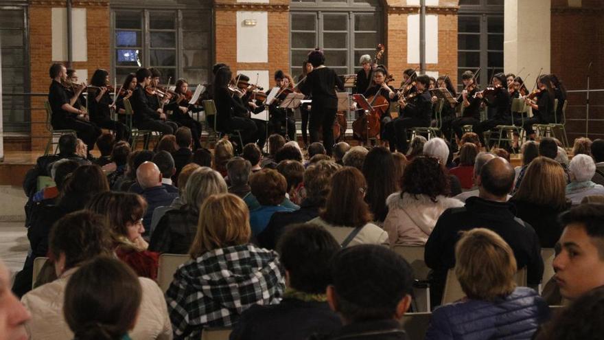 Uno de los conciertos programados con motivo del centenario del IES Claudio Moyano.