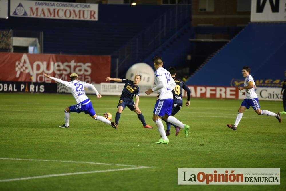 Segunda División: UCAM Murcia - Real Zaragoza