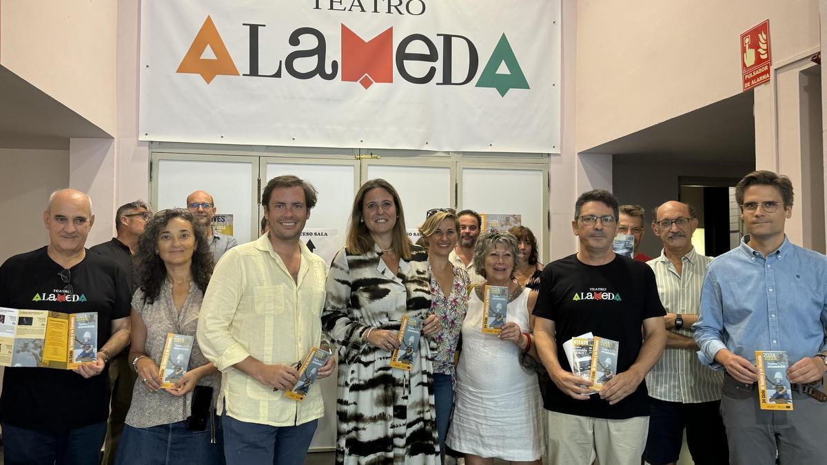 Presentación de la programación de la temporada 2024-25 en el Teatro Alameda.